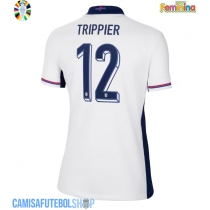 Camisa de time de futebol Inglaterra Kieran Trippier #12 Replicas 1º Equipamento Feminina Europeu 2024 Manga Curta